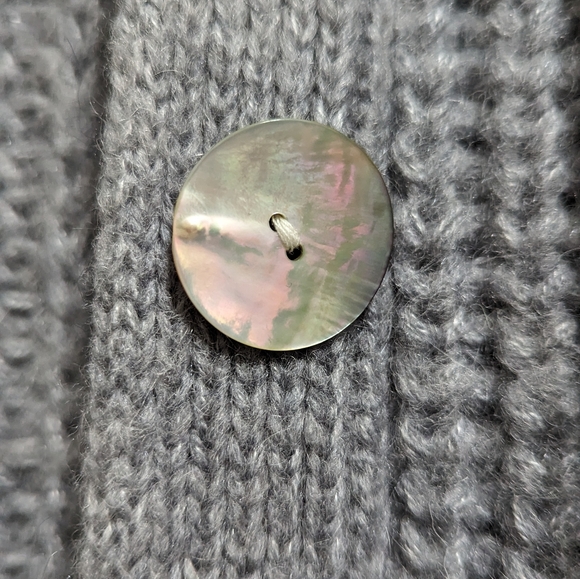 H&M blue cardigan sweater in size S - Picture 7 of 8